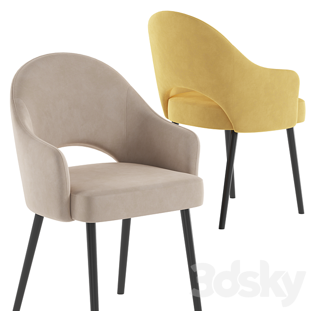 Atreve Goda chair 3ds Max - thumbnail 3