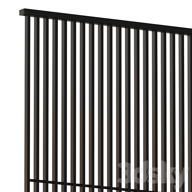 Boca Stripe rack 3ds Max - thumbnail 3