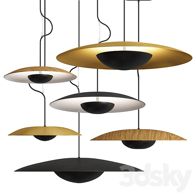 Ginger Pendant Lamp 3ds Max - thumbnail 2