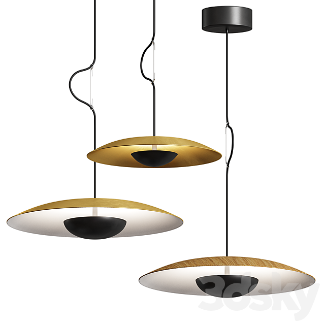 Ginger Pendant Lamp 3ds Max - thumbnail 3