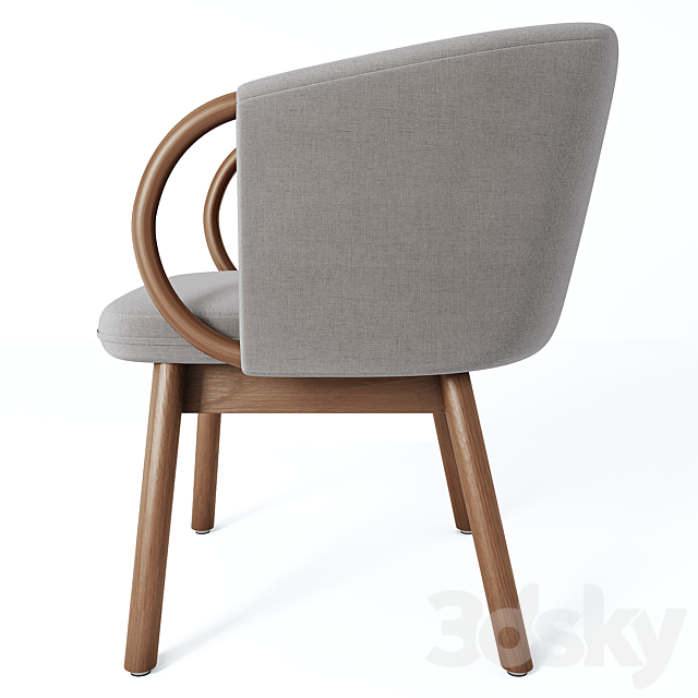 Chair Ibur 3ds Max - thumbnail 2