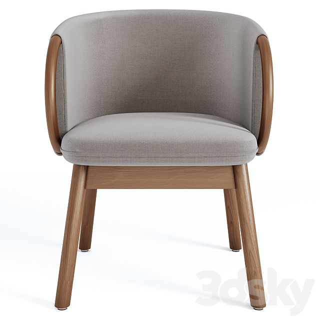 Chair Ibur 3ds Max - thumbnail 3
