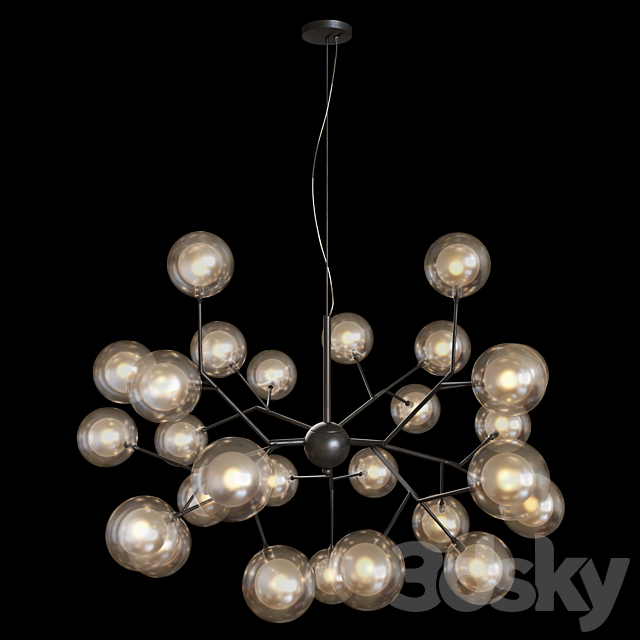 Chandelier F-Promo Ligamentum 2481-9P 3ds Max - thumbnail 2