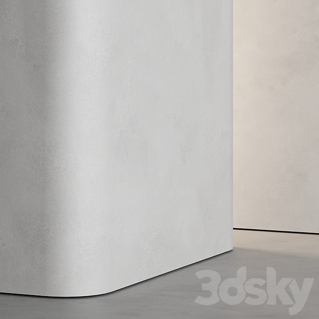 Decorative plaster 02 3ds Max - thumbnail 2