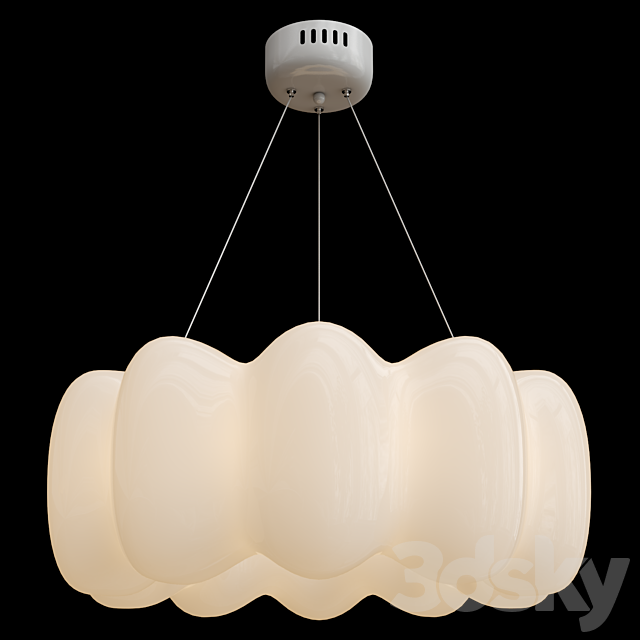 ODDLY & DONUT CHANDELIER 3ds Max - thumbnail 2