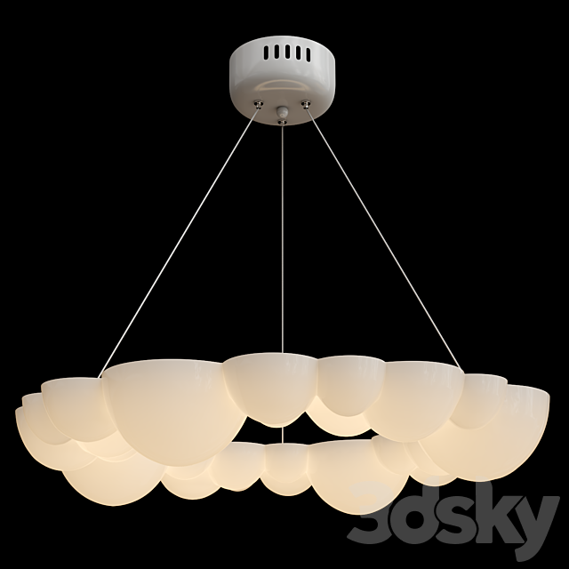 ODDLY & DONUT CHANDELIER 3ds Max - thumbnail 3