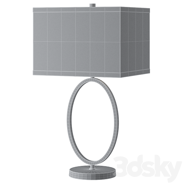 Griswalde 54cm Table Lamp 3ds Max - thumbnail 2