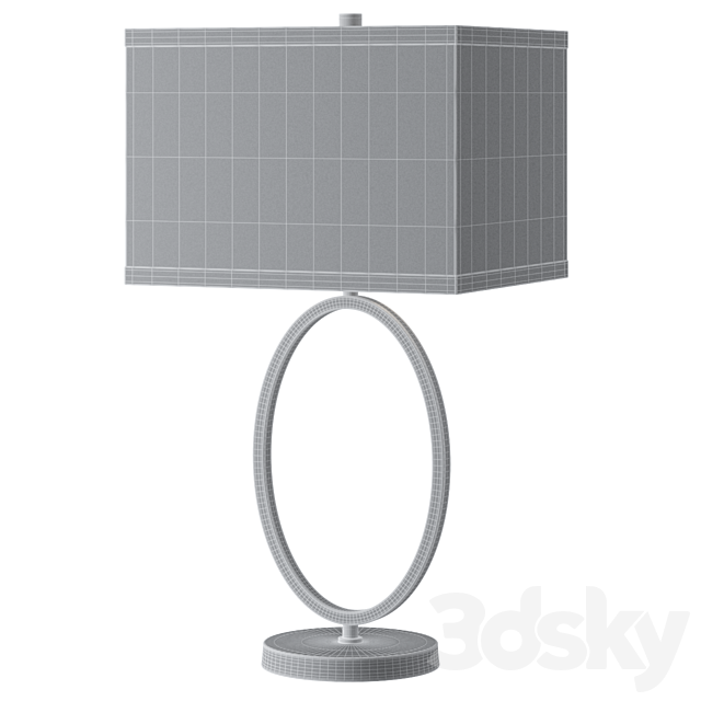 Griswalde 54cm Table Lamp 3ds Max - thumbnail 3