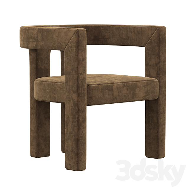 Stature Chair 3ds Max - thumbnail 2