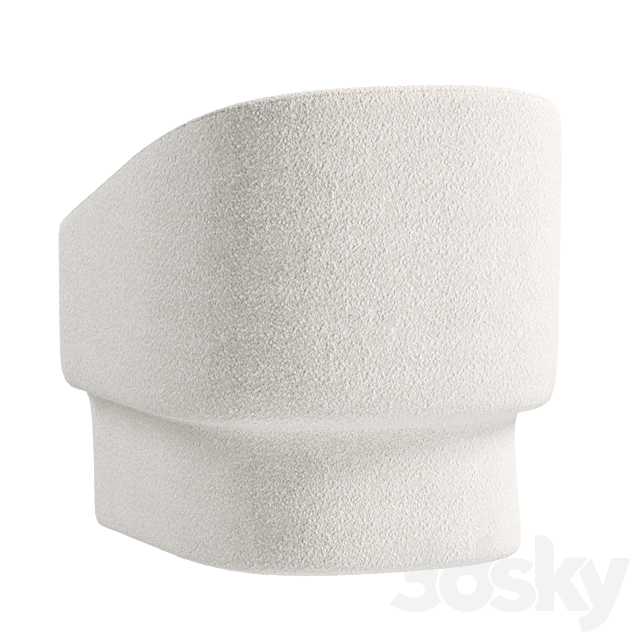 Jaxsen Lounge Chair 3ds Max - thumbnail 3