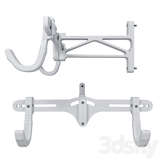 Bicycle holder TOPEAK TW017 SOLO 3ds Max - thumbnail 3