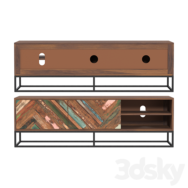 Chest of drawers by Krabi 3ds Max - thumbnail 2