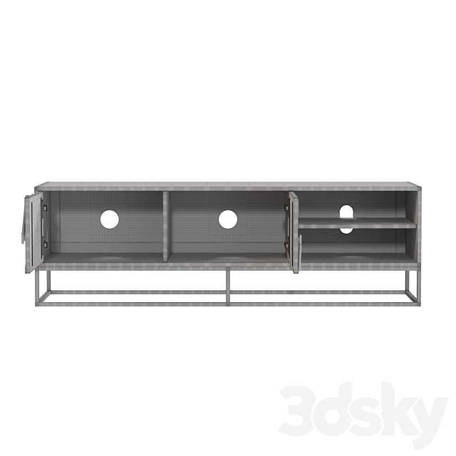 Chest of drawers by Krabi 3ds Max - thumbnail 3