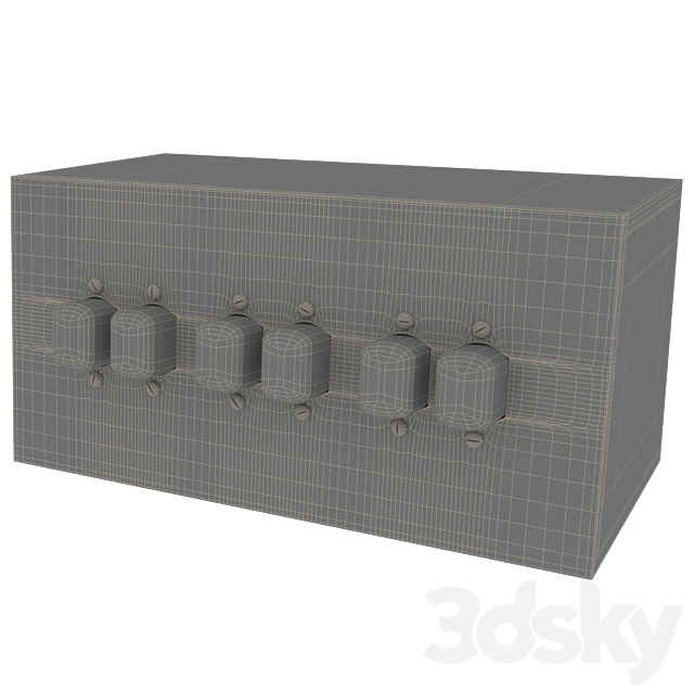 Clock NL8422-5991 3ds Max - thumbnail 2