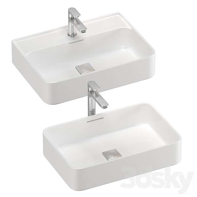 IDEAL STANDARD STRADA II washbasin set 01 3ds Max - thumbnail 2
