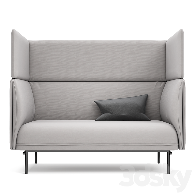Sofa Leonidas 3ds Max - thumbnail 2