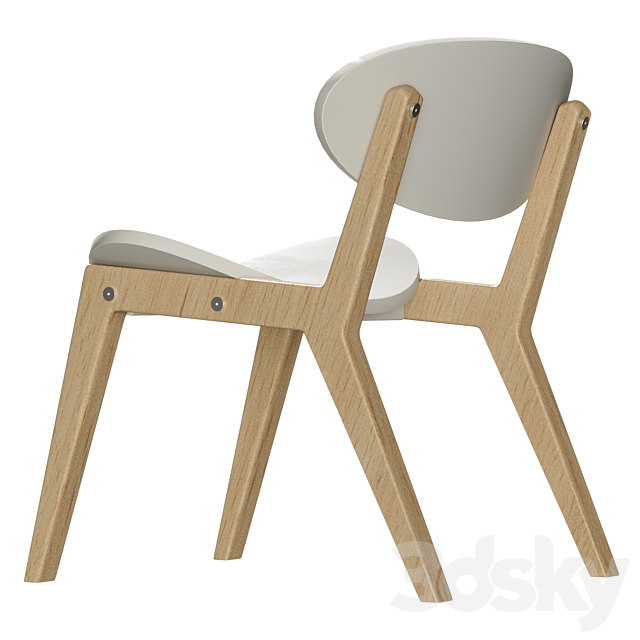 Children chair Classic 468227 3ds Max - thumbnail 2