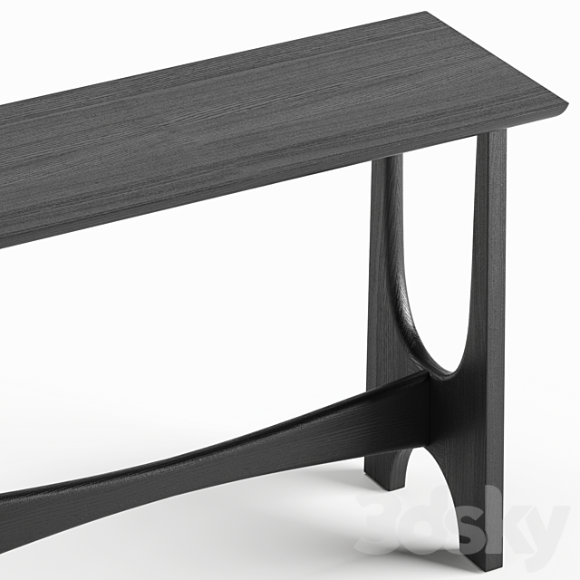 Tanner Console Table – West Elm 3ds Max - thumbnail 3