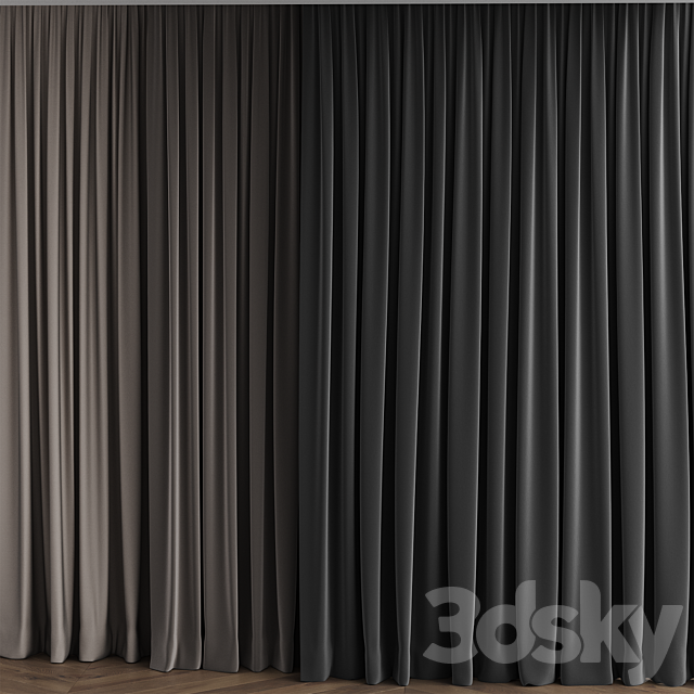 Curtains 07 3ds Max - thumbnail 2