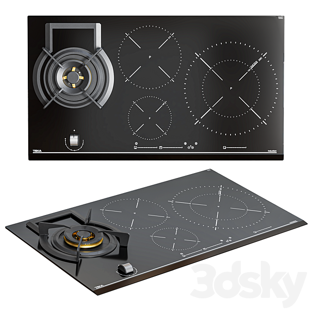 Teka appliance set3 3ds Max - thumbnail 2