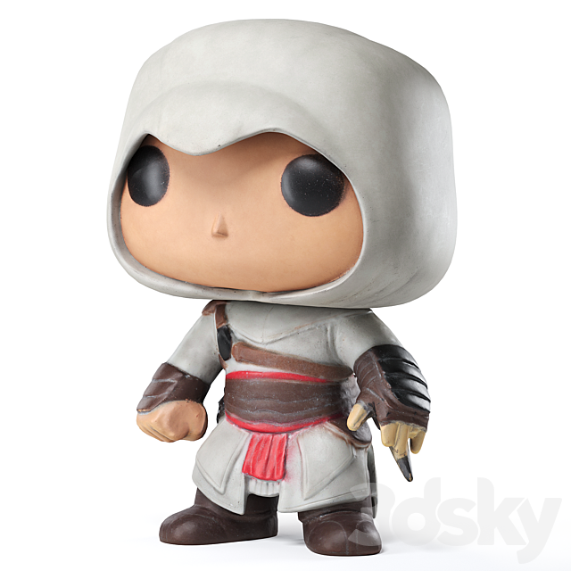 Funko POP Altair 3ds Max - thumbnail 3