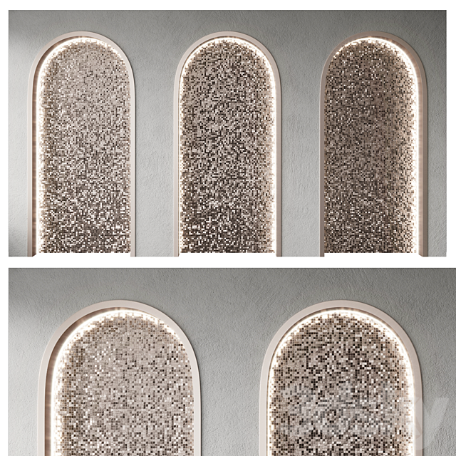 Decorative arch №2 3ds Max - thumbnail 2