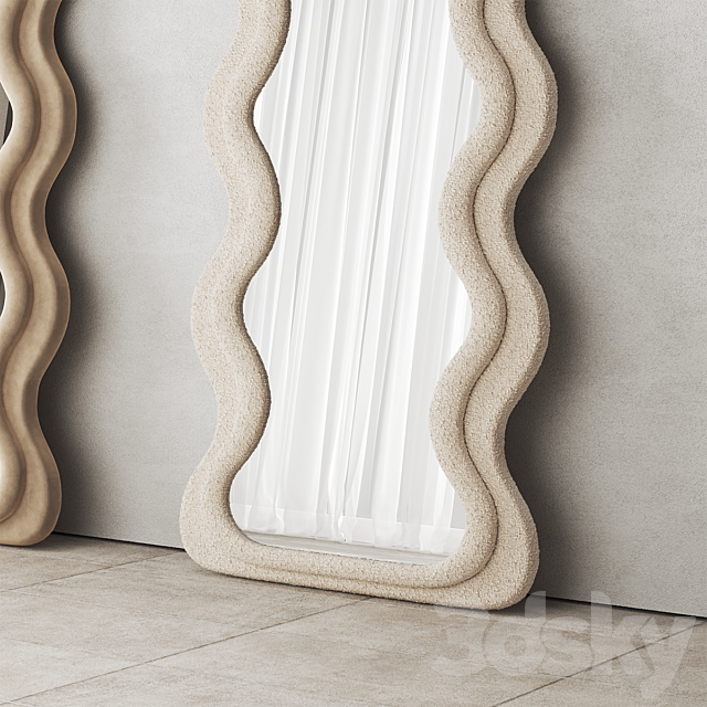 Maat Mirror by Noho home 3ds Max - thumbnail 3