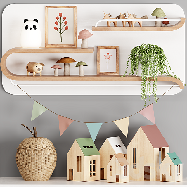 children decor 04 3ds Max - thumbnail 2