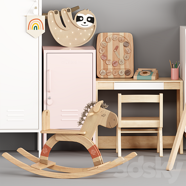 children decor 04 3ds Max - thumbnail 3
