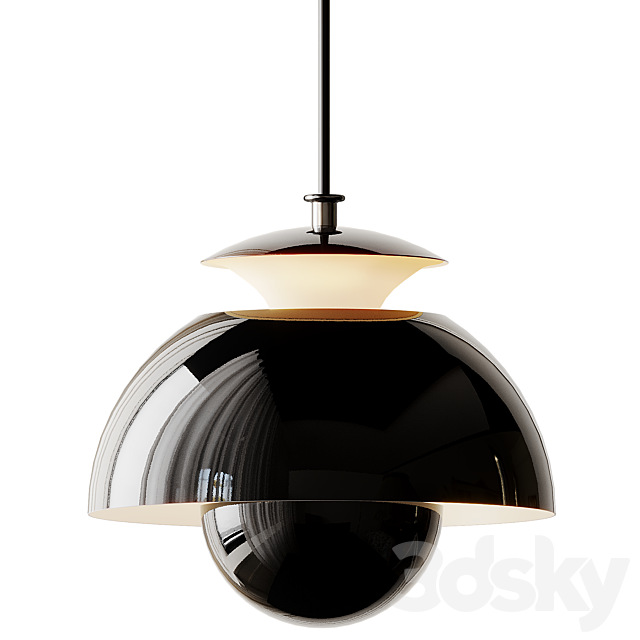 Macaron Metal Pendant Lamp 3ds Max - thumbnail 2