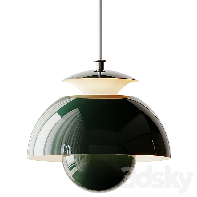 Macaron Metal Pendant Lamp 3ds Max - thumbnail 3