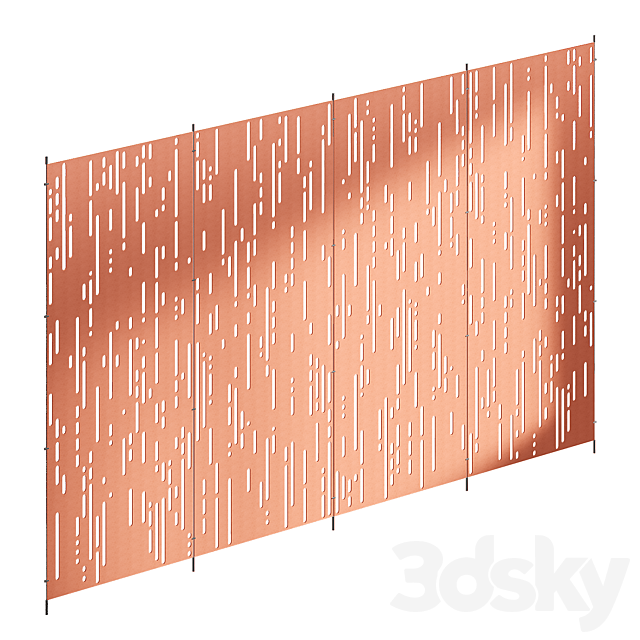 Turf Static Cutsheet Panel 3ds Max - thumbnail 3
