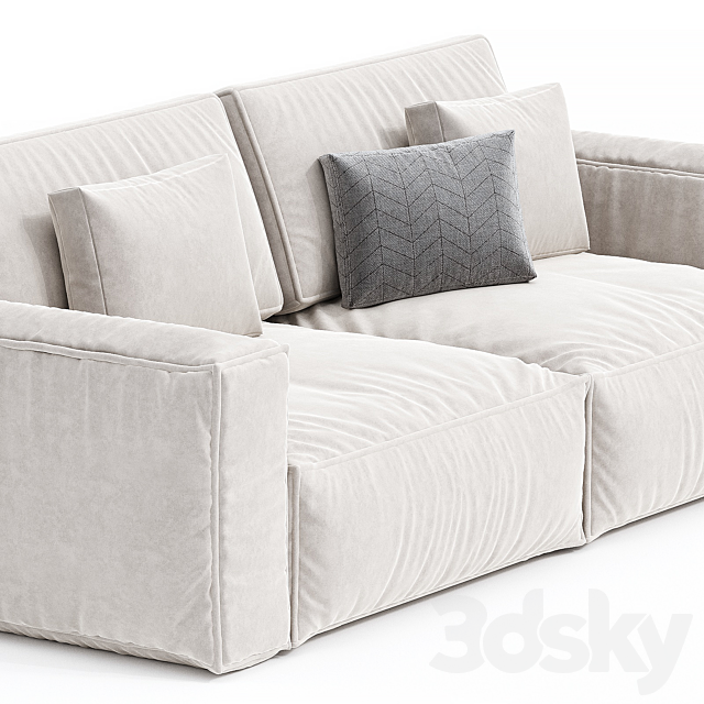 Sofa Ebi Happy 3ds Max - thumbnail 2