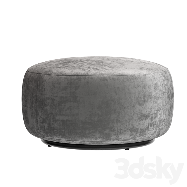 KARTELL CHARLA POUF 3ds Max - thumbnail 3