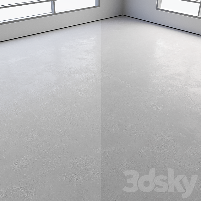 Self-leveling concrete floor No. 16 3ds Max - thumbnail 2