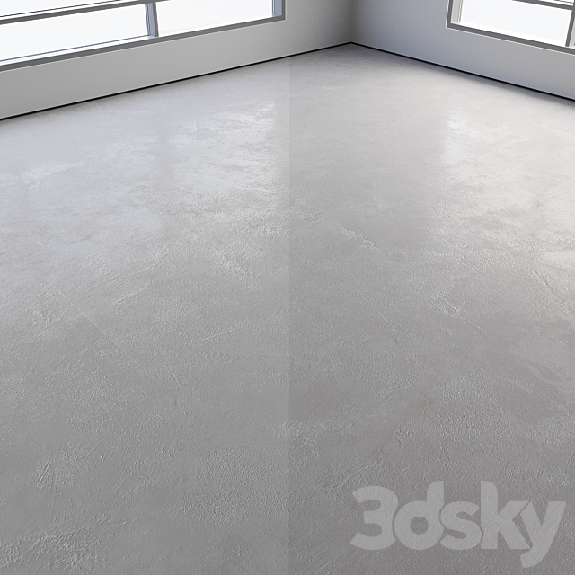 Self-leveling concrete floor No. 16 3ds Max - thumbnail 3