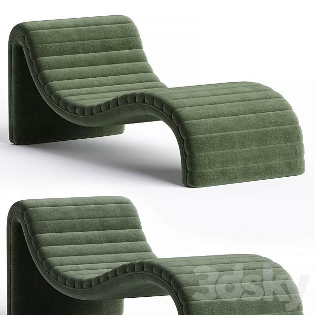 Chaise Lounge Pioneer 3ds Max - thumbnail 3