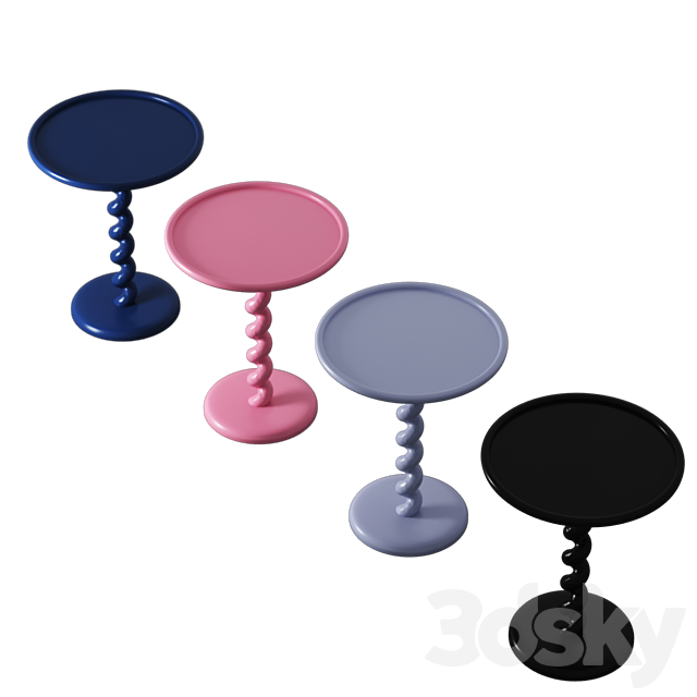 Pols Potten table by Connox 3ds Max - thumbnail 3