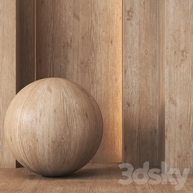 Wood Texture 4K – Seamless – 3 Colors 3ds Max - thumbnail 2