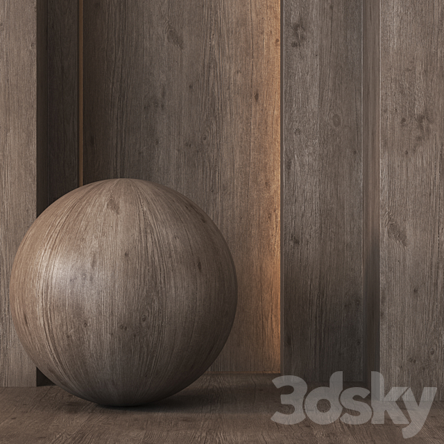 Wood Texture 4K – Seamless – 3 Colors 3ds Max - thumbnail 3