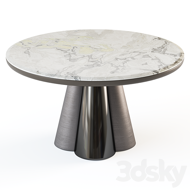 GEO round tables by CEPPI 3ds Max - thumbnail 2