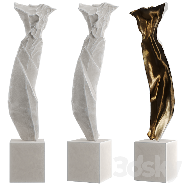 Sculpture Kevin Box Studio 01 3ds Max - thumbnail 2