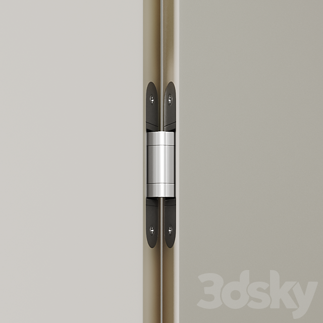 Concealed door. 3ds Max - thumbnail 3