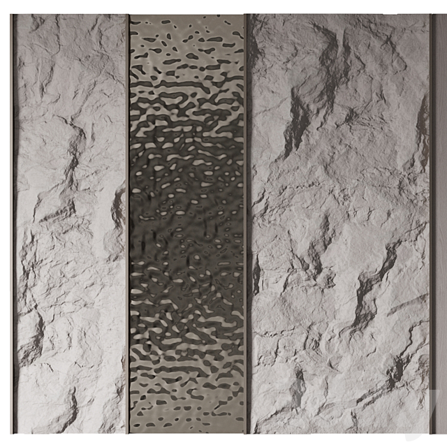 Wall panel No. 19 3ds Max - thumbnail 2