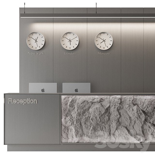 Reception II 3ds Max - thumbnail 2