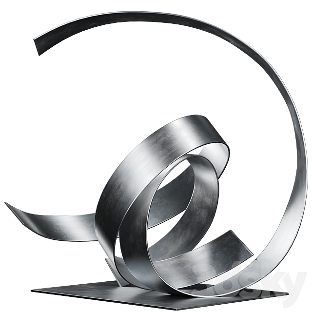 Sculpture Damon Hyldreth Knot 05 3ds Max - thumbnail 2