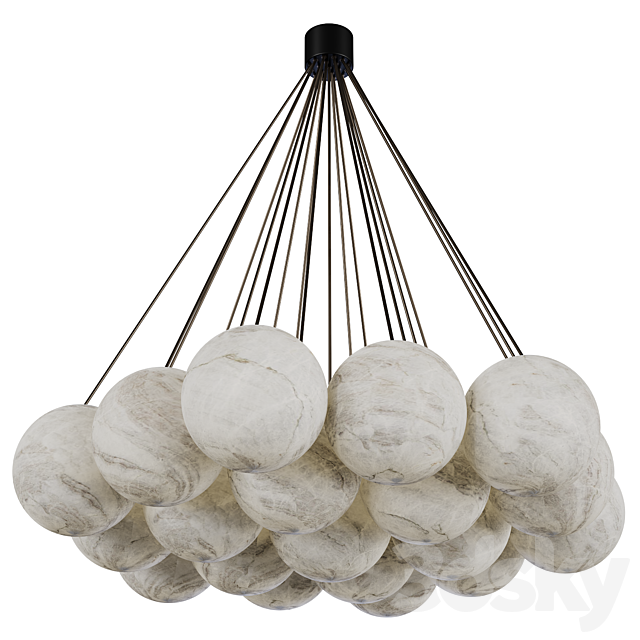 Bolky Chandelier 3ds Max - thumbnail 2