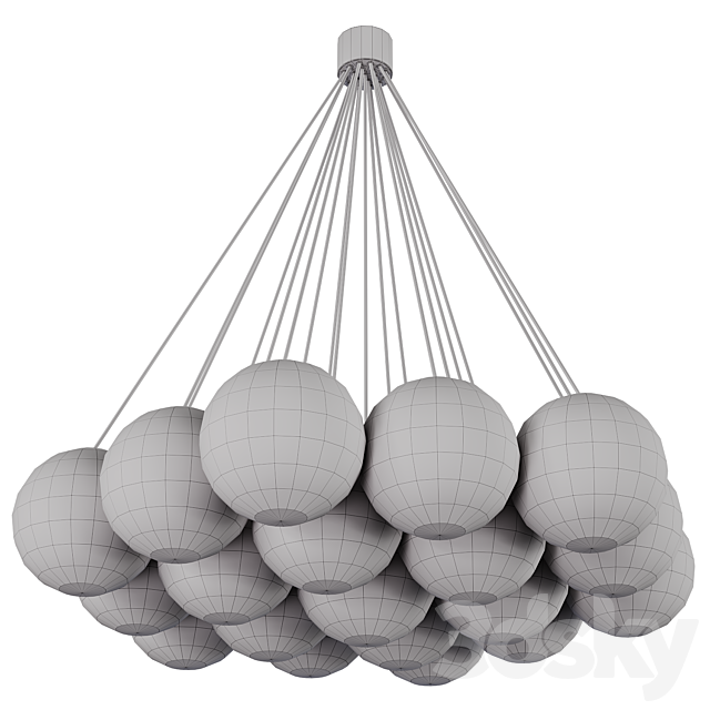 Bolky Chandelier 3ds Max - thumbnail 3