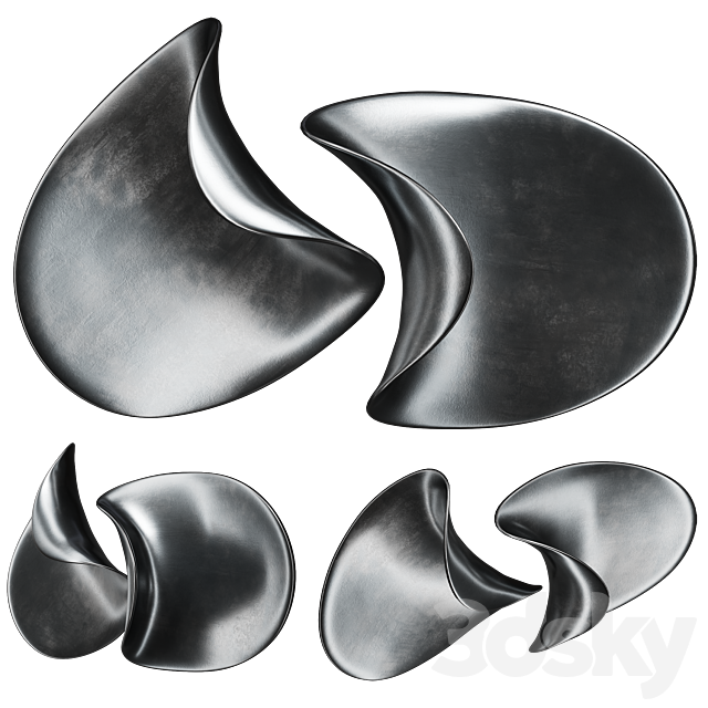 Sculpture Helle Damkjaer 01 3ds Max - thumbnail 3