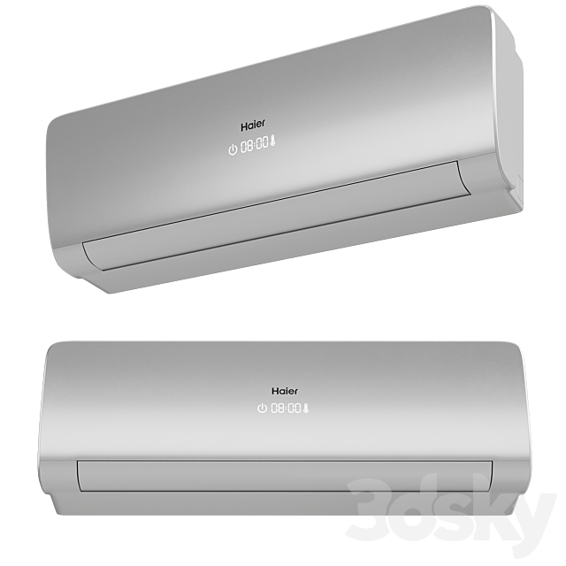 Air conditioner Haier-Lightera-HSU-36HNS03-R2 3ds Max - thumbnail 2